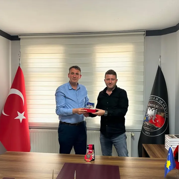 Kosova Büyükelçiliği kültür koordinatörü ziyareti